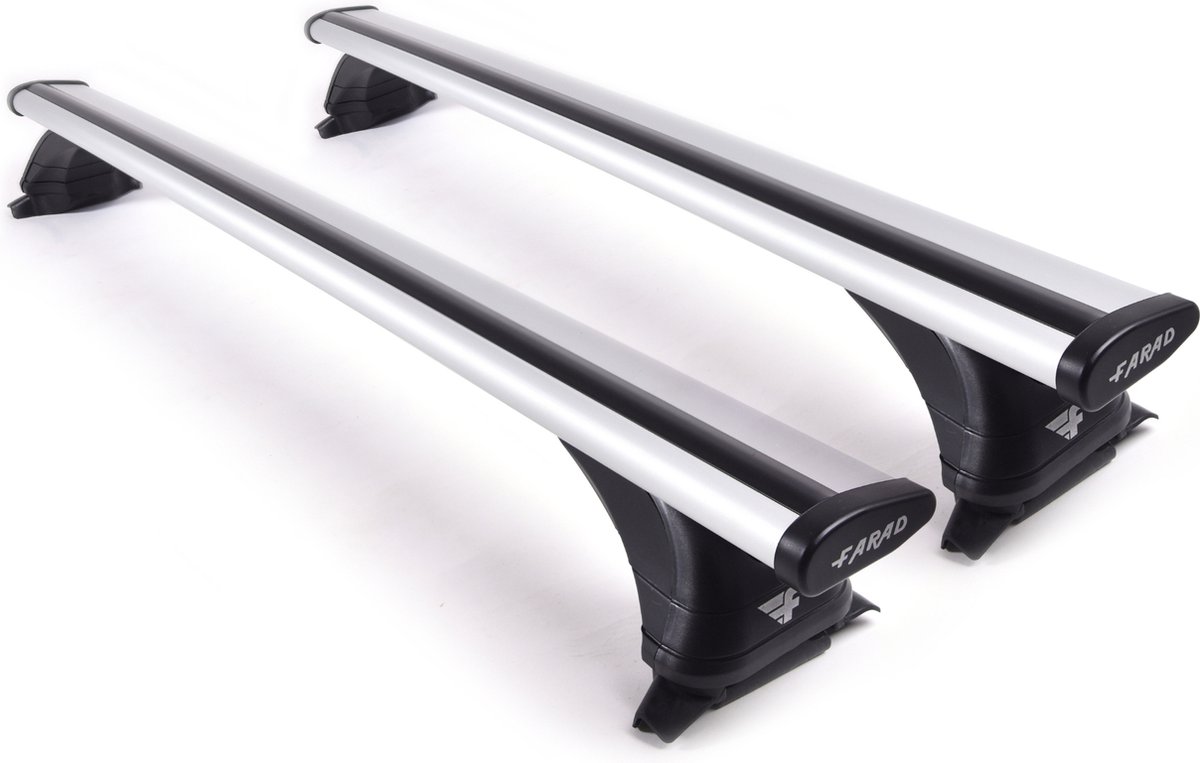 Dakdragers geschikt voor de Renault Scenic E-tech vanaf 2024 - Aluminium - Hoog laadvermogen 100kg - Wingbar - Zilver - Merk Farad