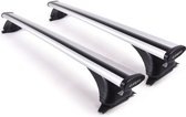 Dakdragers geschikt voor de Renault Scenic E-tech vanaf 2024 - Aluminium - Hoog laadvermogen 100kg - Wingbar - Zilver - Merk Farad
