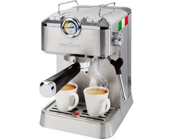 ProfiCook ES-KA 1267 - Espresso koffiemachine -Espressomachine 2in1 -voor koffiecapsules en gemalen koffie - 1100W ProfiCook ES-KA 1267 - Espresso koffiemachine -Espressomachine 2in1 -voor koffiecapsules en gemalen koffie - 1100W