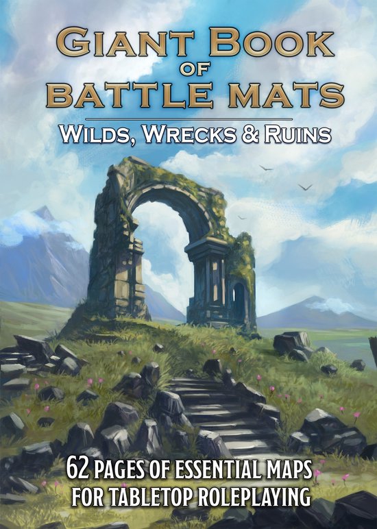 Loke - Le livre Giant des tapis de combat Wilds, Wrecks & Ruins