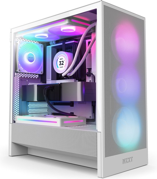 NZXT H5 Flow RGB (2024) (White)