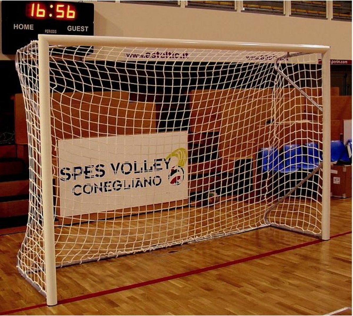 Voetbal/Futsaldoel dicht te maken 4 x 2m - Staal