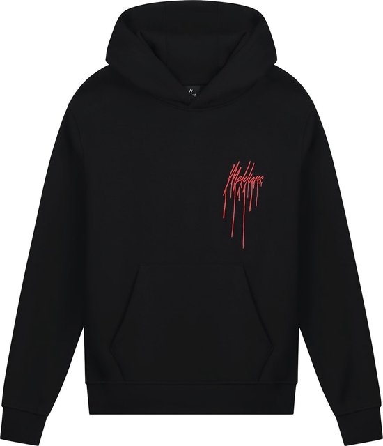 Malelions Hoodie Painter - Zwart / Rood