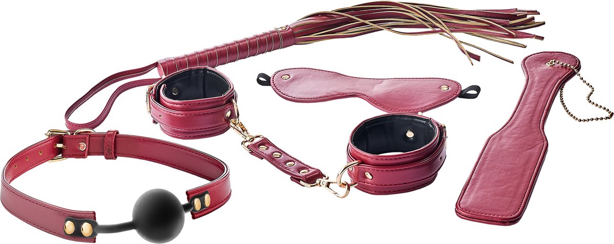 Goedkoopste BLAZE ELITE BDSM SET RED