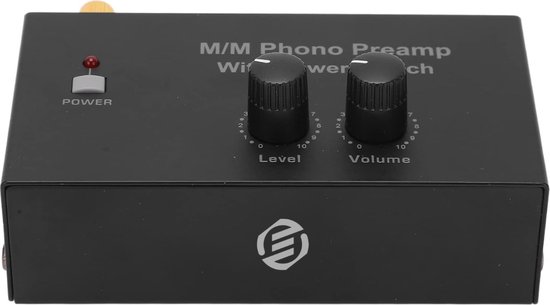 QWORK ® Phono-Voorversterker , DC 12V Stereo Versterker met RCA QWORK ® Phono-Voorversterker , DC 12V Stereo Versterker met RCA