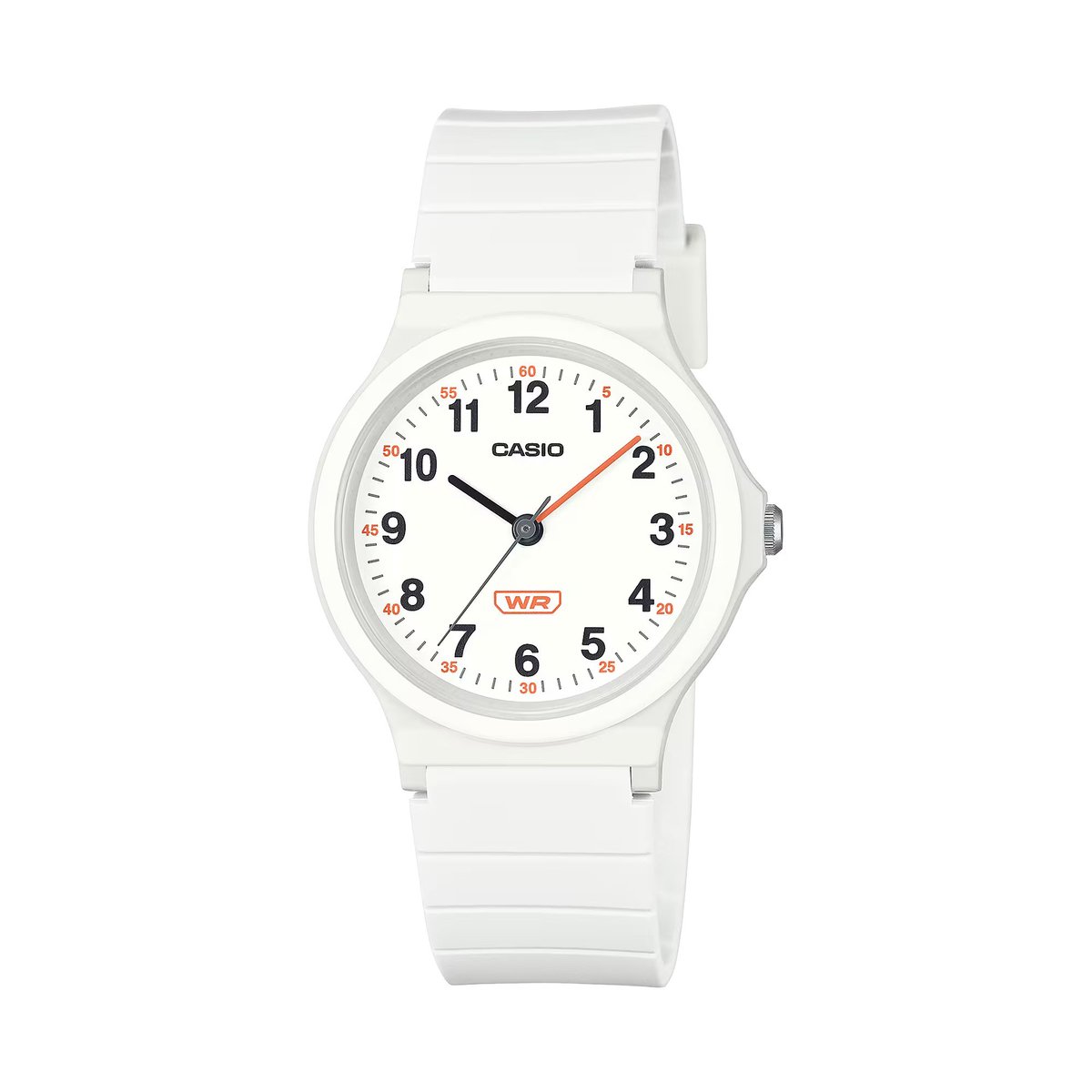Casio Casio Collection LQ-24B-7BEF Horloge - Kunststof - Wit - Ø 30 mm