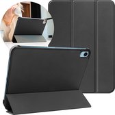 imoshion Tablet Hoes - Geschikt voor iPad 11 (2025) 11 inch / 10e generatie (2022) 10.9 inch - Trifold Bookcase - Zwart