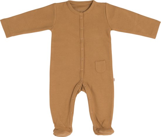 Baby's Only Boxpakje met voetjes Pure - Caramel - 50 - 100% ecologisch katoen - GOTS