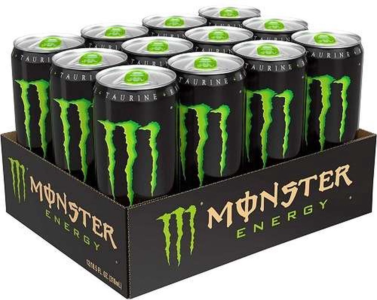 Goedkoopste Monster Energy - Original - 12 x 500ml. (Voordeel Verpakking