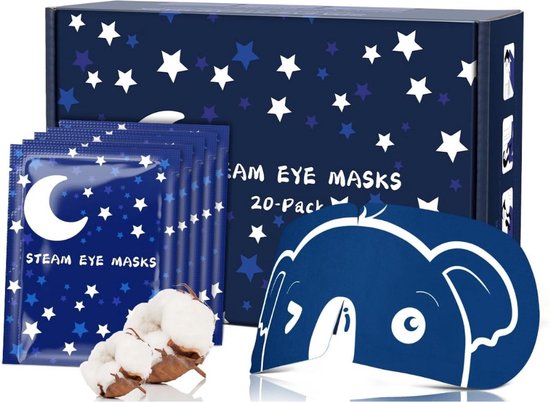 Aroma Season Blepharitis Eye Mask, verwarmd oogmasker voor droge ogen, blefaritis, gerstkorrel, vochtig warmte-oogcompres (paars