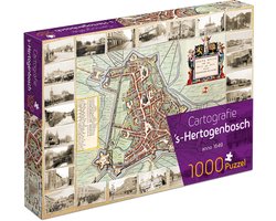 Cartografie 's-Hertogenbosch (1000) - Tucker's Fun Factory Legpuzzel