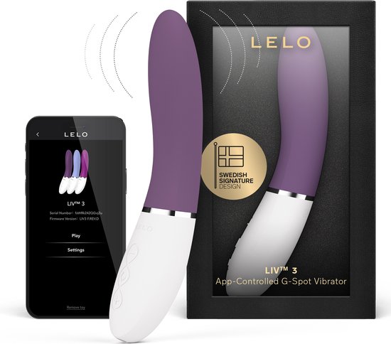 LELO LIV 3 Vibromasseur point G contrl par application pour femme avec 8  rglages de... | bol