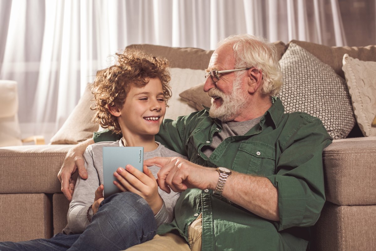 PocketBook Verse Bright Blue + Zwart PocketBook hoesje - afbeelding 3