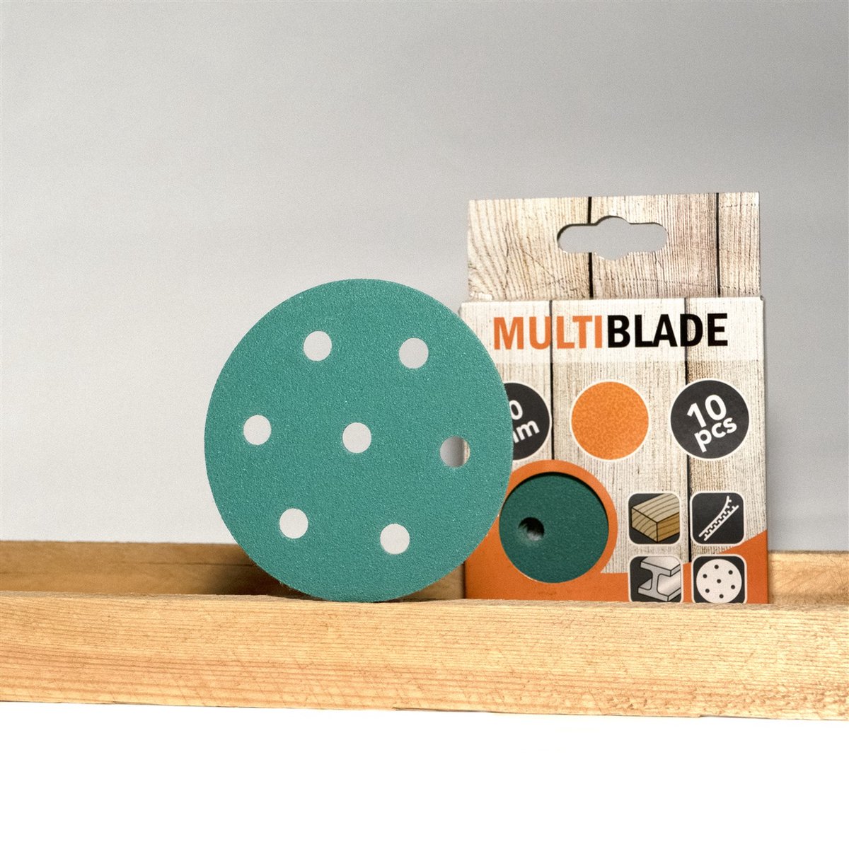 Multiblade Schuurschijf MB90 90mm K100 10 stuks