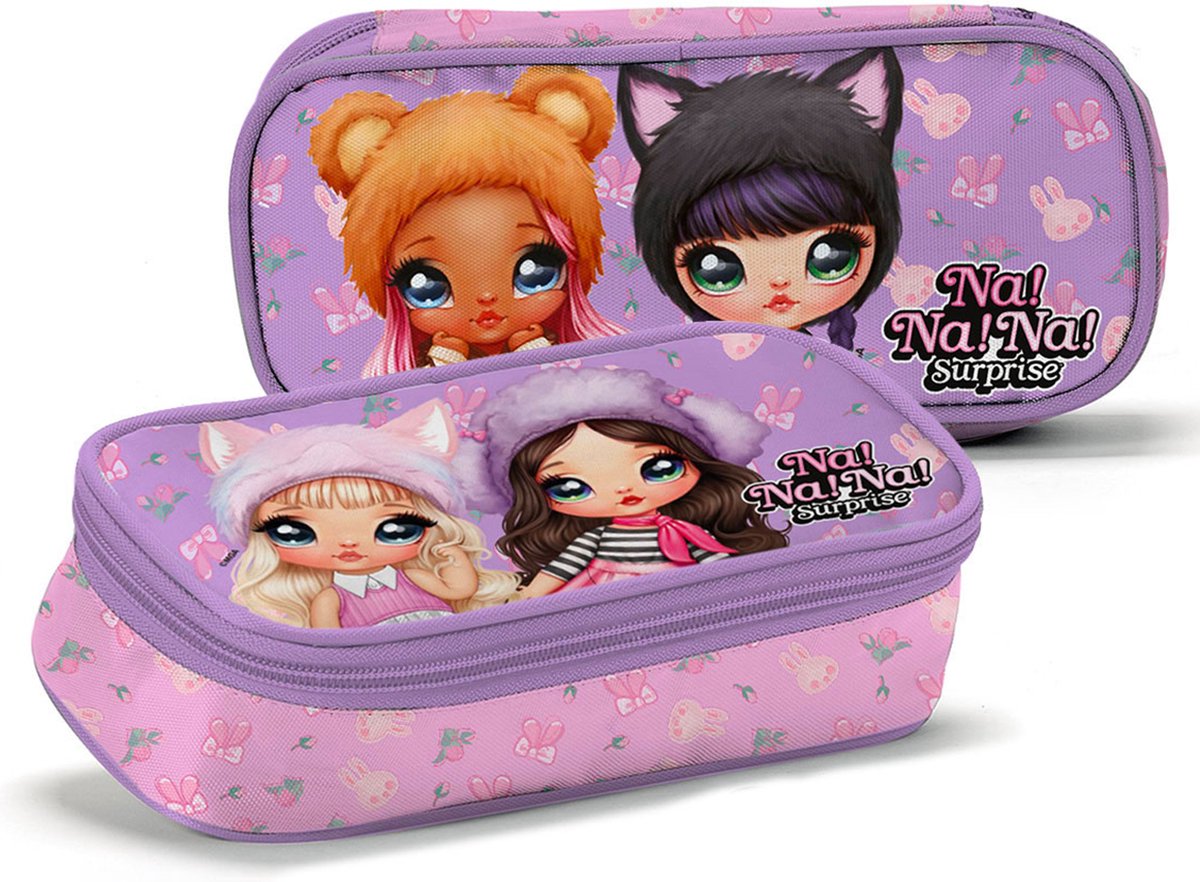 Na! Na! Na! Surprise Etui, Dolls Glam - 22 x 5 x 9 cm - Polyester
