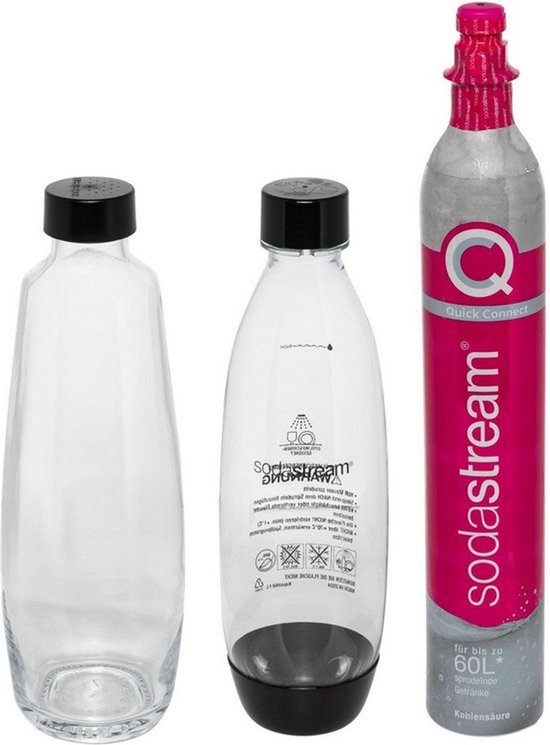 SodaStream ART Bruiswatertoestel Wit - Zelf Bruisend Water Maken In Enkele Seconden - Incl. Herbruikbare Fles en Koolzuurcilinder - Duurzaam - Modern Design