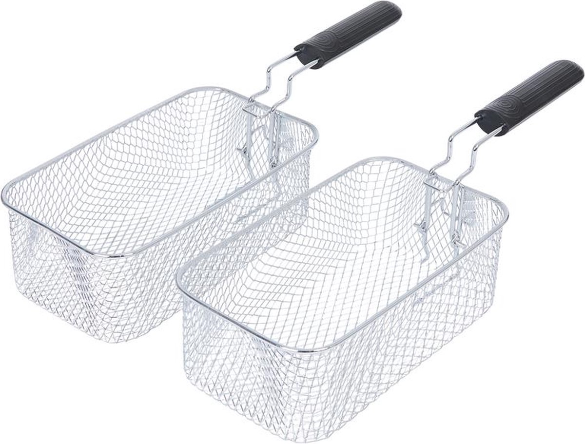 Friteuse Double Bac H.Koenig DFX600 - 2x3L Inox | Thermostats Indépendants | 3600W | Anti-Odeur