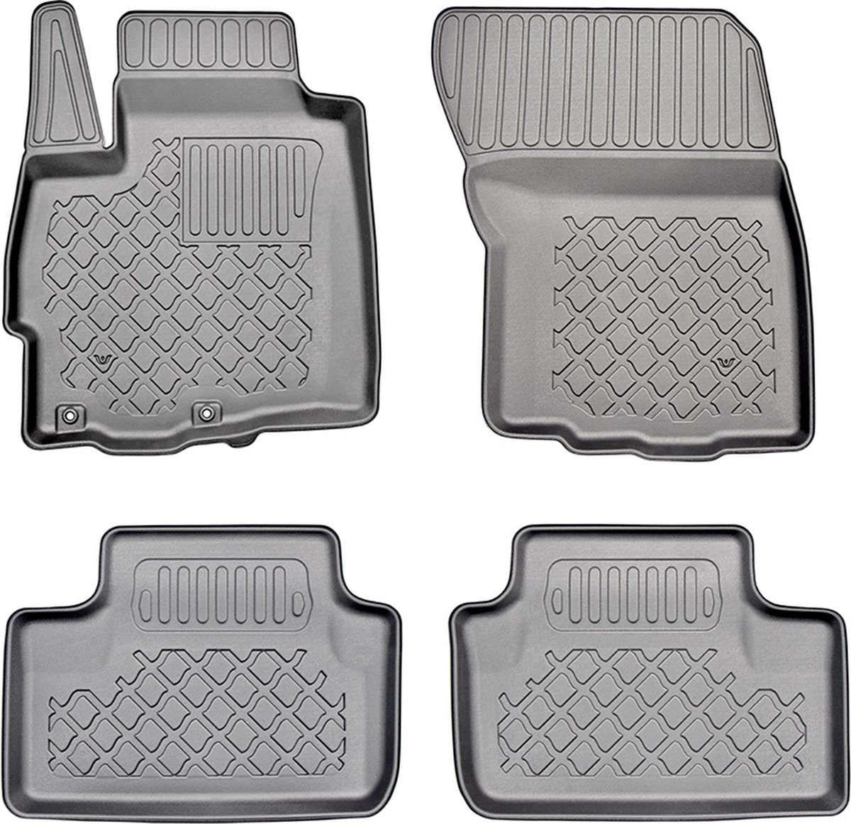 Tapis de sol Guardliner pour Mitsubishi ASX + Facelift 2019 SUV-5 05.2010-12.2021