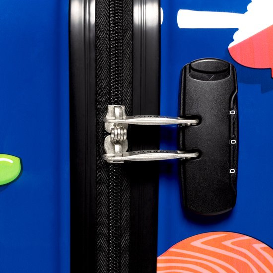 BHPPY Handbagage koffer 53x35x20cm - Handbagage trolley 33L - Veilig Cijferslot - Roll'ing Sushi