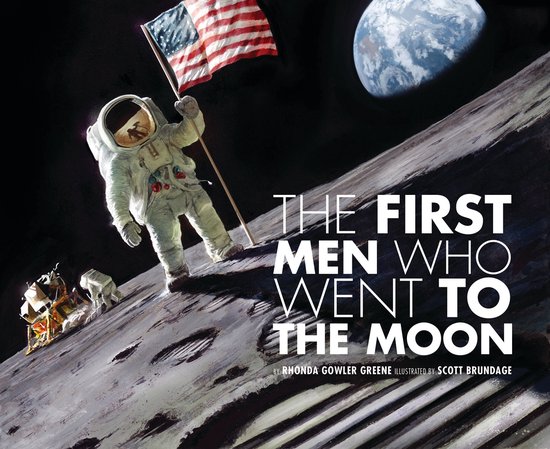 The First Men Who Went to the Moon - cover