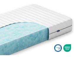 Akkon® Hybrid Matras 160x200 - 21 cm dik | Koudschuim HR45 - Afneembare tijk - Premium Comfort - Kwaliteitsmatras
