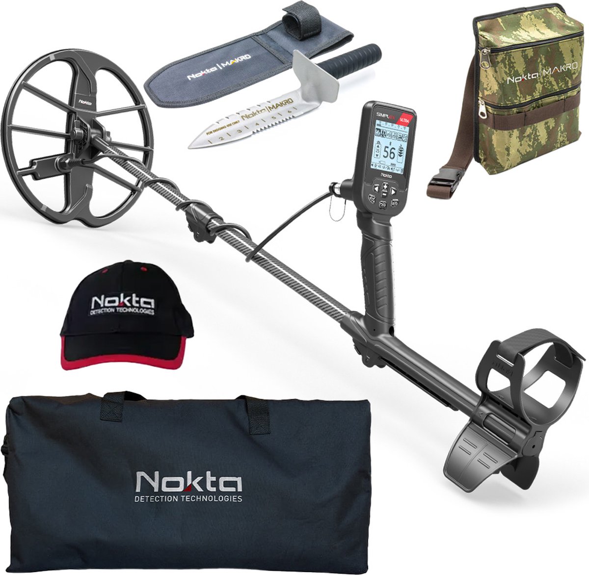 Nokta Simplex Ultra metaaldetector aanbieding met accessoires - aanbieding