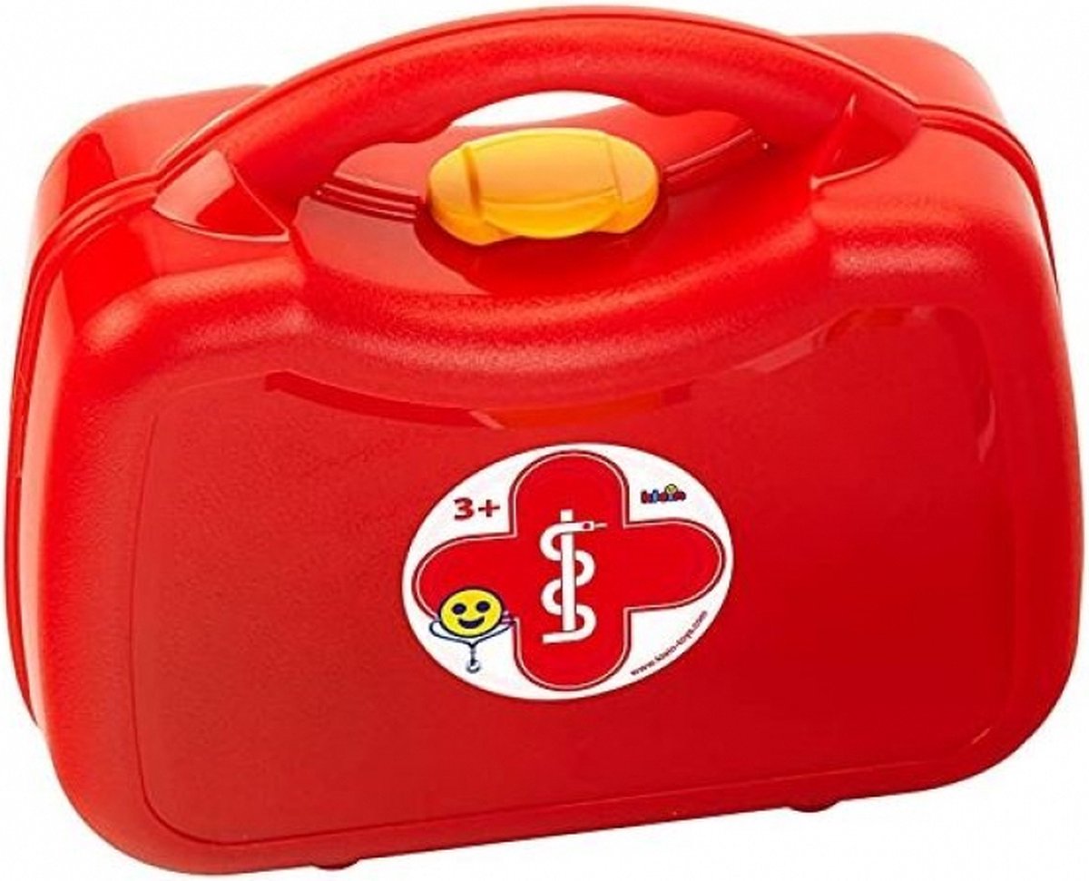 Klein Toys dokterskoffer - incl. speelgoedinstrumenten - 21,5x8,5x20 cm - rood — afbeelding 7