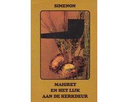 Omslag van Maigret en het Lijk aan de Kerkdeur - Simenon