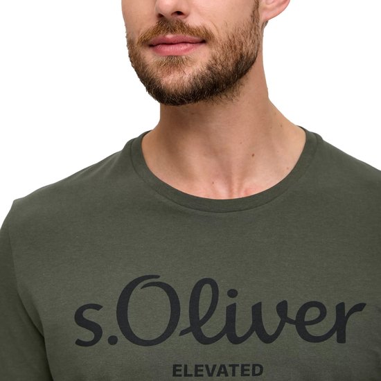 S Oliver - T-shirt -- 79D1 VERT - Taille XL