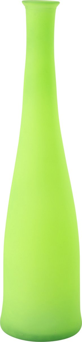 vaas Bottle - glas - groen - small - 80 cm hoog