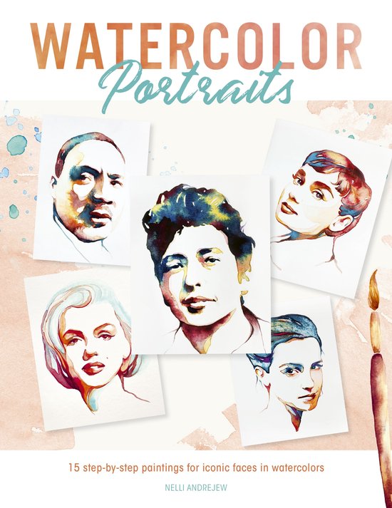 Watercolor Portraits - cover