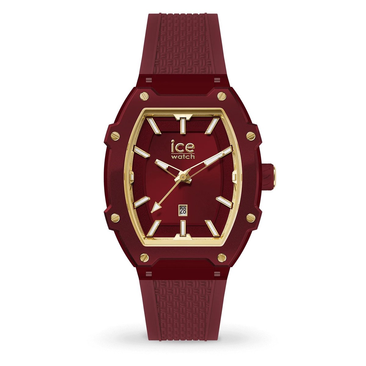 Ice Watch ICE boliday - Burgundy 023993 Horloge - Siliconen - Rood - Ø 41.5 mm