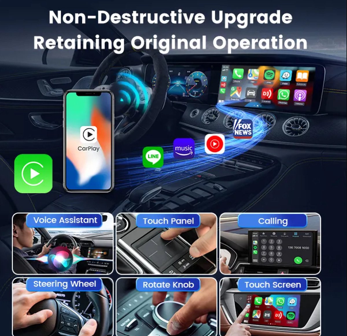 CarlinKit Mini SE Pro CarPlay Draadloze CarPlay & Android Auto Plug Play Cpc200 Mini Se Pro