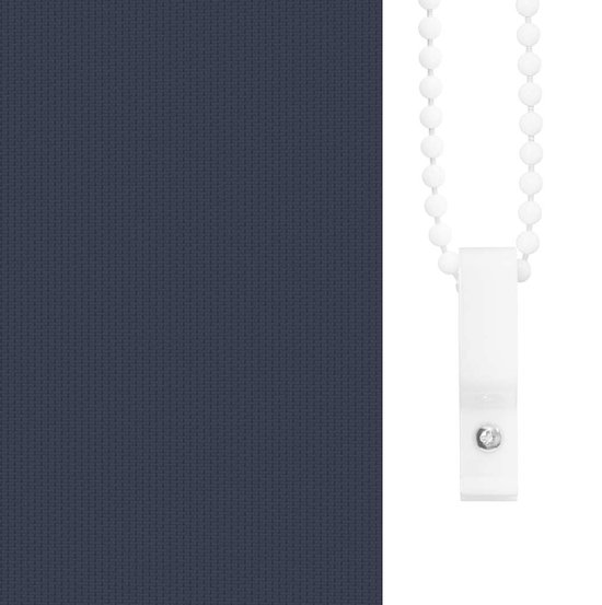 vidaXL - Store enrouleur - occultant - 115x130 - cm - largeur du tissu - 110,7 - cm - bleu