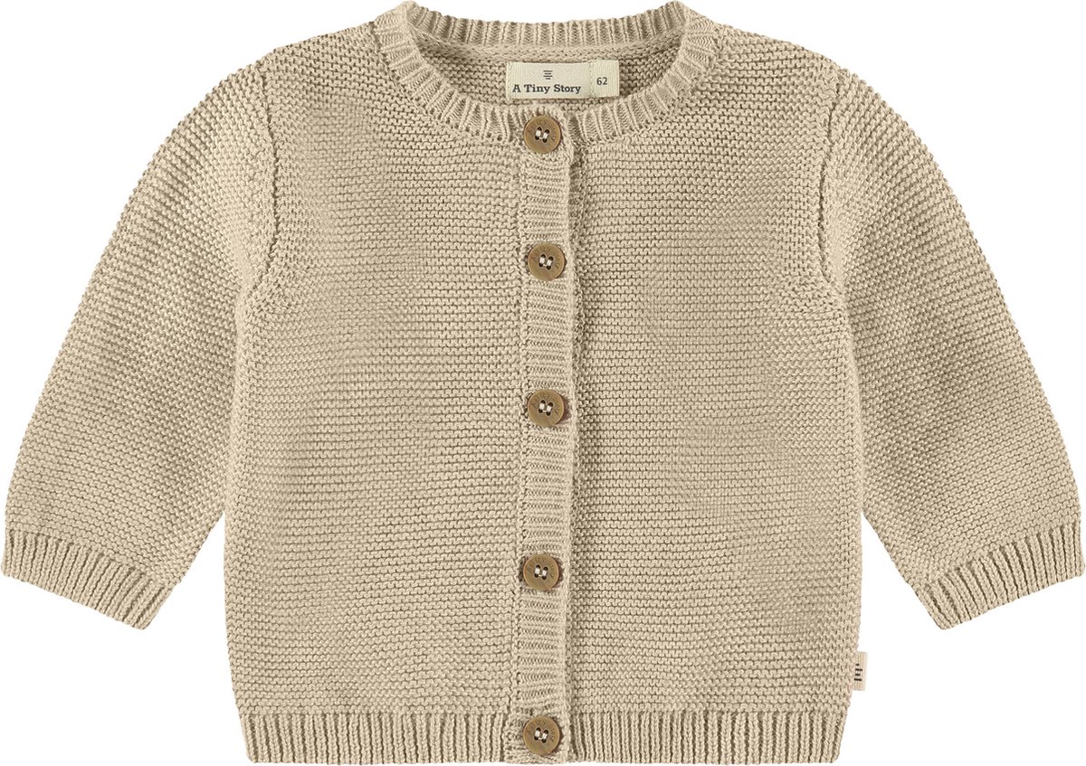 A Tiny Story baby cardigan Unisex Vest - Maat 56