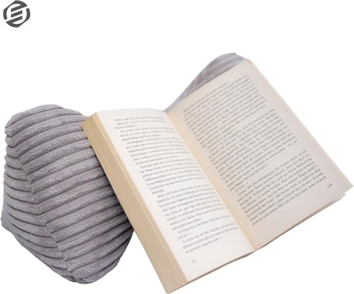 Equivera Leeskussen - Meditatiekussen - Relaxkussen - Zitkussen - Ontspanningskussen - Lekker Lui Lezen - Bookseat - Boekkussen