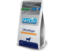 Farmina Vet Life - UltraHypo Dog - Dieetvoer voor Honden - Hypoallergeen - Ondersteunt Spijsvertering - Geschikt voor Allergieën