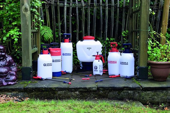 Spear & Jackson Drukspuit 8 Liter - Druksproeier - Onkruidverdelger - Sproeier - Drukspuiten - drukspuit zuurbestendig - drukspuit zuur - 1 Jaar Garantie van Merkloos	 — afbeelding 3