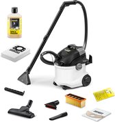 Kärcher Tapijtreiniger SE 5 SET - Incl. extra Vliesfilterzakken 4st. én Tapijt- en bekledingsreiniger RM 519, 1L - 4 / 4 liter - 3-in-1 Sproei-extractie - Tapijt- en bekledingsreiniger RM 519, 100 ml