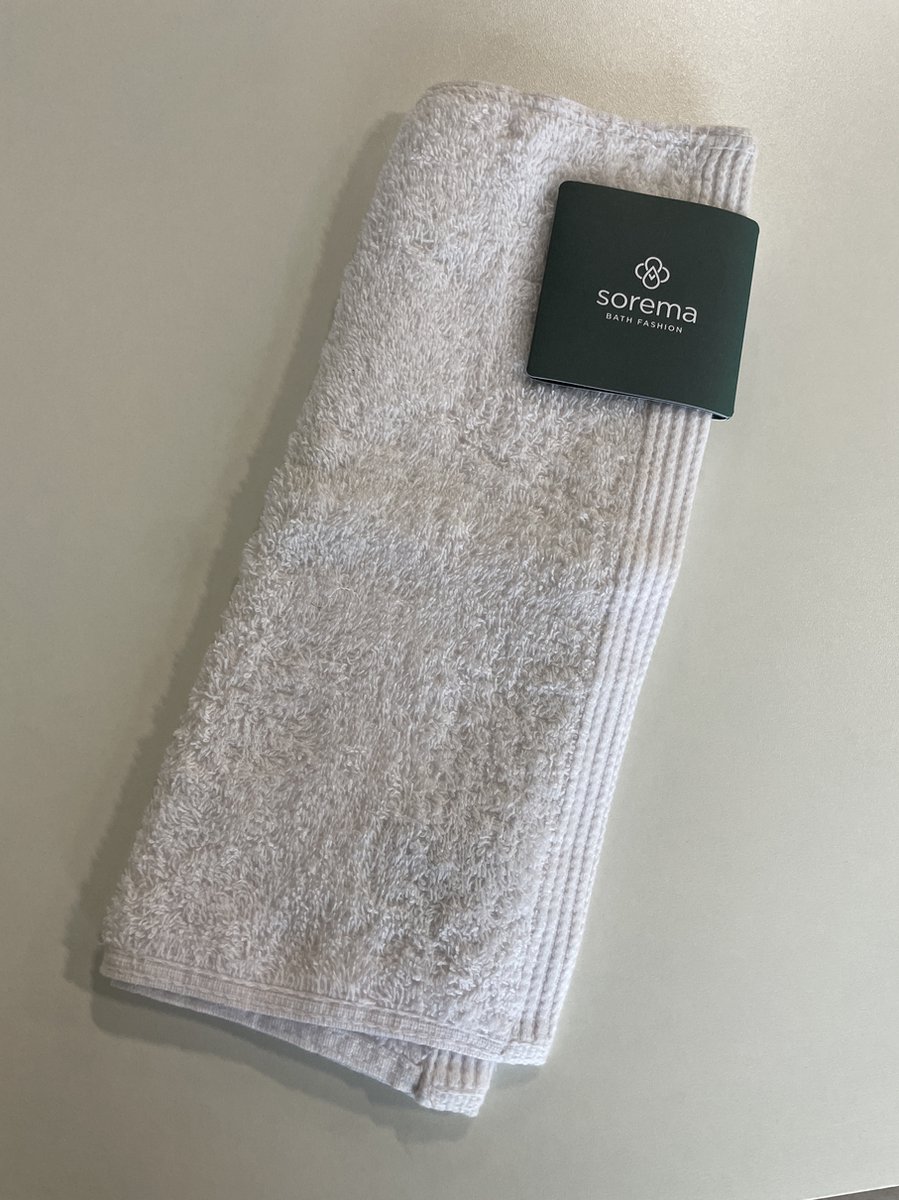 Sorema Gastendoekje New Plus white 30x50cm