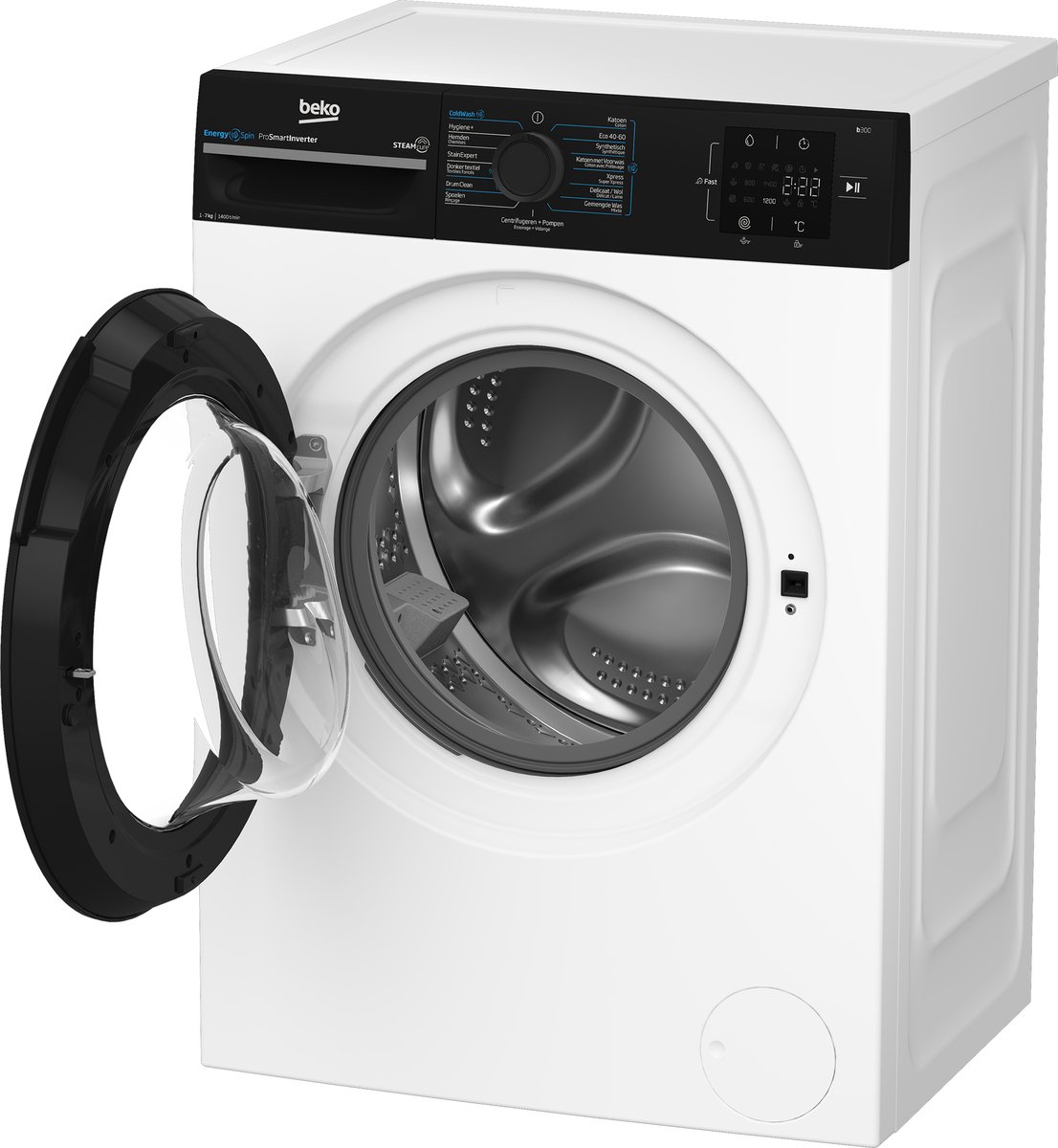 Beko B300 BM3WFU3741B1 - Wasmachine - 7 kg - 1400 RPM — afbeelding 7