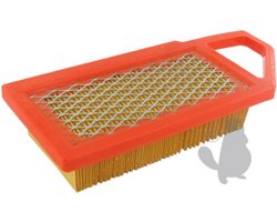 Luchtfilter voor STIGA geschikt voor WM 12 - 12,5. Afmetingen: L: 190mm, br: 83mm, H: 31mm. Vervangt origineel 118550321/0.
