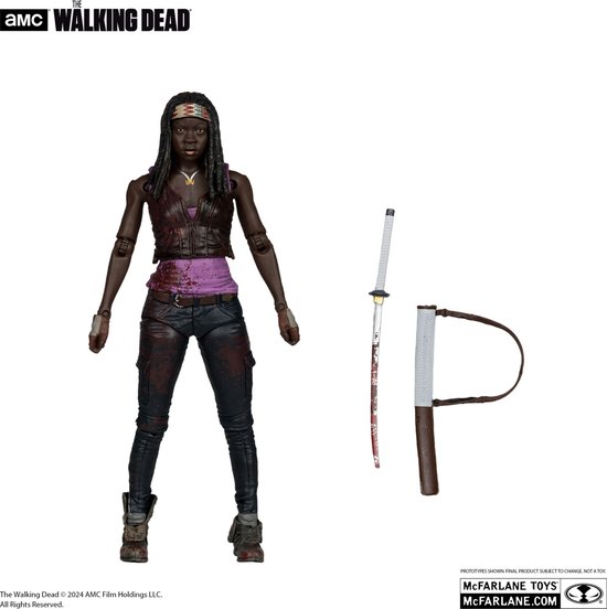 Bizak McFarlane The Walking Dead Figura snodata Michonne, 12 cm, 20