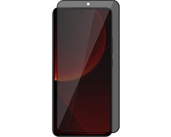Privacy Screenprotector geschikt voor Xiaomi Redmi 13T / 13T Pro - Volledig Dekkend Glas Screen Protector