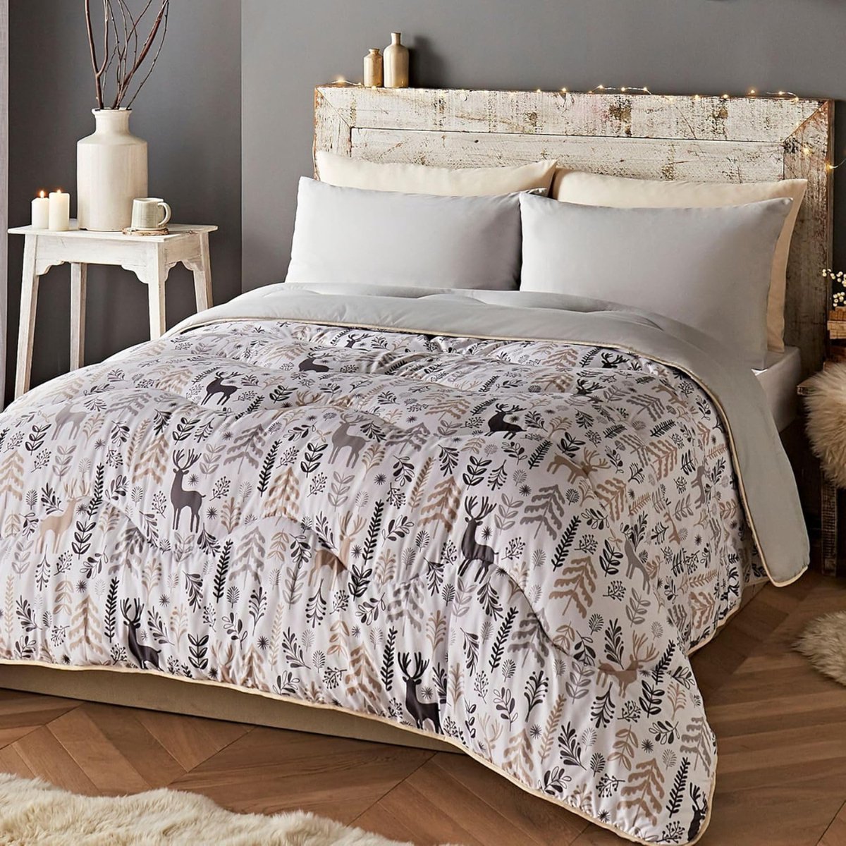 Solacis Dekbed zonder overtrek en wasbaar - Hoesloos - Dekbed - Zonder hoes - Wasbaar - Must have! Scandinavische winter