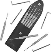 8-Piece Honest Safe Lock Pick Set for Safety Box Lock, Professional Locksmith Tools, Quick Opener with 2-Piece Spanners