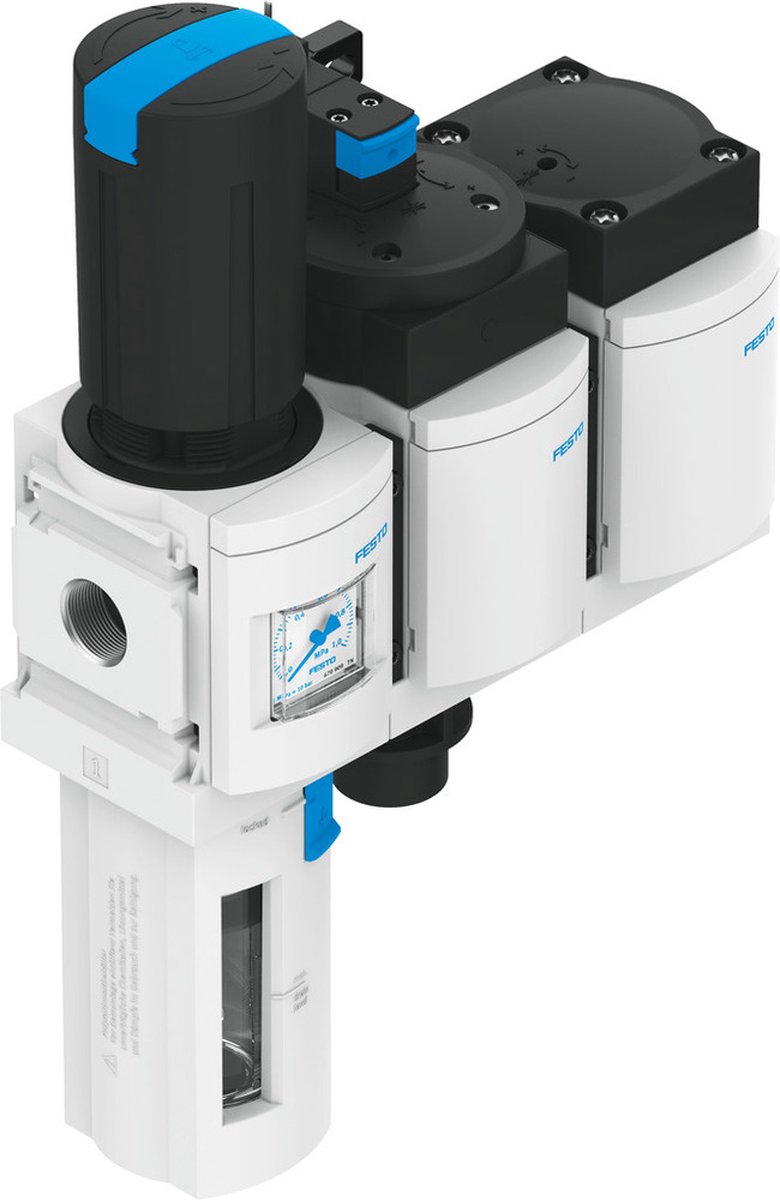 Festo Luchtverzorgingsunit G1/2'' 4-12bar 3100l/min 40µm - 530224 - P2WES