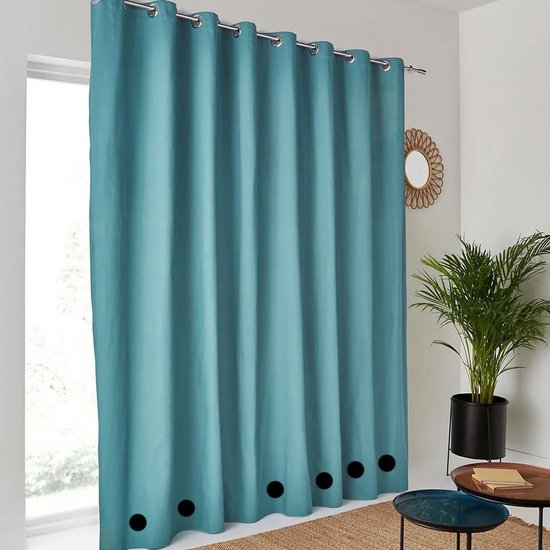 12 pièces poids de rideau imperméables magnétiques extérieurs-poids de rideau rond