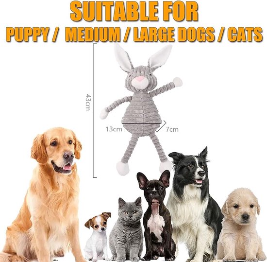 All For Paws Warm Dog - Hondenspeelgoed - 38x20x18 cm Groen - Knuffel - Pets Place
