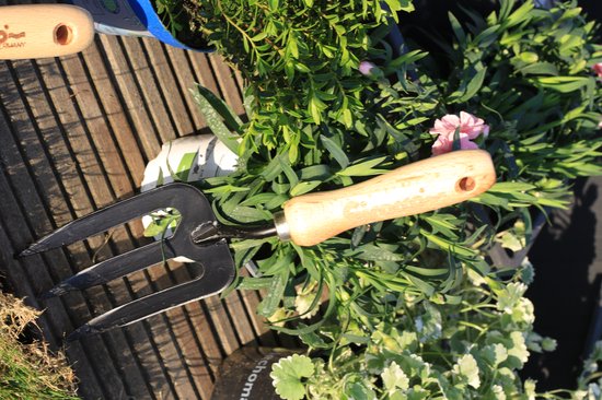 Sirocco Handgesmede Handvork met Beukenhouten Handvat (14 cm) van Sirocco — afbeelding 2